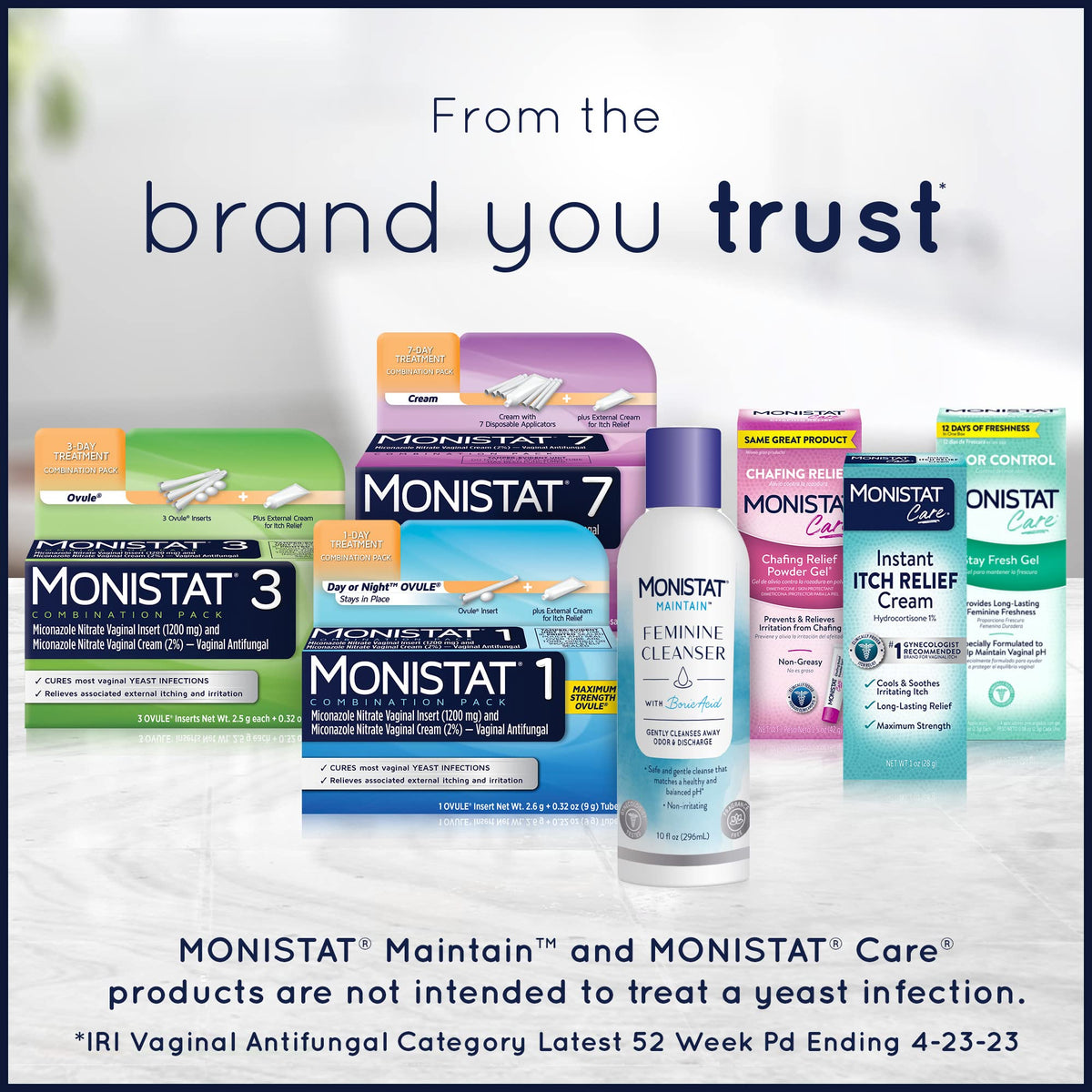 Monistat 7-Day Yeast Infection Treatment for Women, Miconazole Cream
