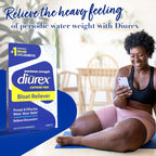 Buy now Diurex Caffeine-Free Bloat Relief, Maximum Strength, Relieve Water Bloat Discomfort, Up to 6 Hours of Relief, 24 Count at indiglob india