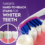 Buy now Oral-B 3D White Deep Stain Remover toothbrushes, 4 Count Toothbrush Soft, Removes 90% of Surface Stains, whitens Teeth, deep Reach, removes Plaque and Stains Tooth Brush at indiglob india