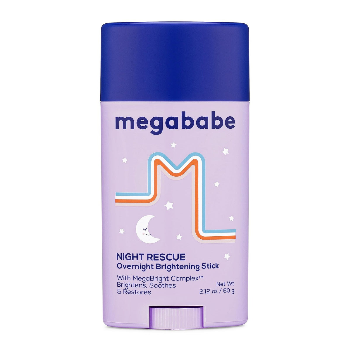 Megababe Night Rescue, Brighten & Soothe Chafe Irritation, 2.12 oz