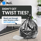 Reli. 65 Gallon Trash Bags Heavy Duty