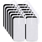 TENS Unit Electrode Pads 2"x4" 24 Pcs Value Pack, Reusable Latex-Free | TENS Unit Pads with Upgraded Self-Adhesion, Non-Irritating Replacement Pads for Electrotherapy