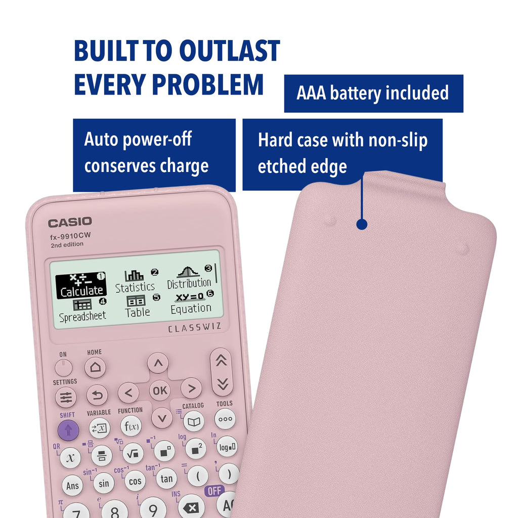 Casio FX-9910CW-PK-W-IT Scientific Calculator