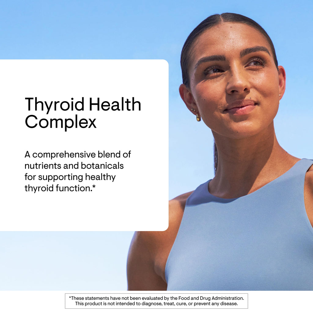 THORNE Thyroid Health Complex, Iodine, L-Tyrosine & Selenium, 120 Capsules