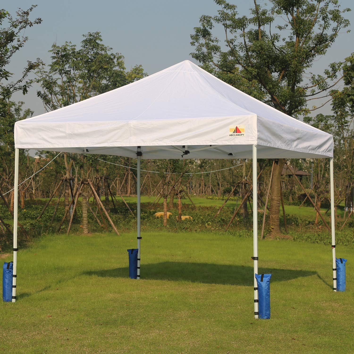 Buy now ABCCANOPY Canopy Weights Set of 4-120LBS Sand Bags for Pop up Tent, Weight Bags for Outdoor Gazebo, Trampoline, Pergola, Blue (Without Sand) at indiglob india