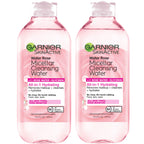 Garnier Micellar Water with Rose Water and Glycerin, Hydrating Facial Cleanser & Makeup Remover, For All Skin Types, Vegan, Cruelty Free, 13.5 Fl Oz (400mL), 1 Count