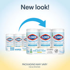 Buy now Clorox Free & Clear Cleaning Wipes, Light Lemon Scent, 75 Count, Pack of 3 (Pack May Vary) at indiglob india