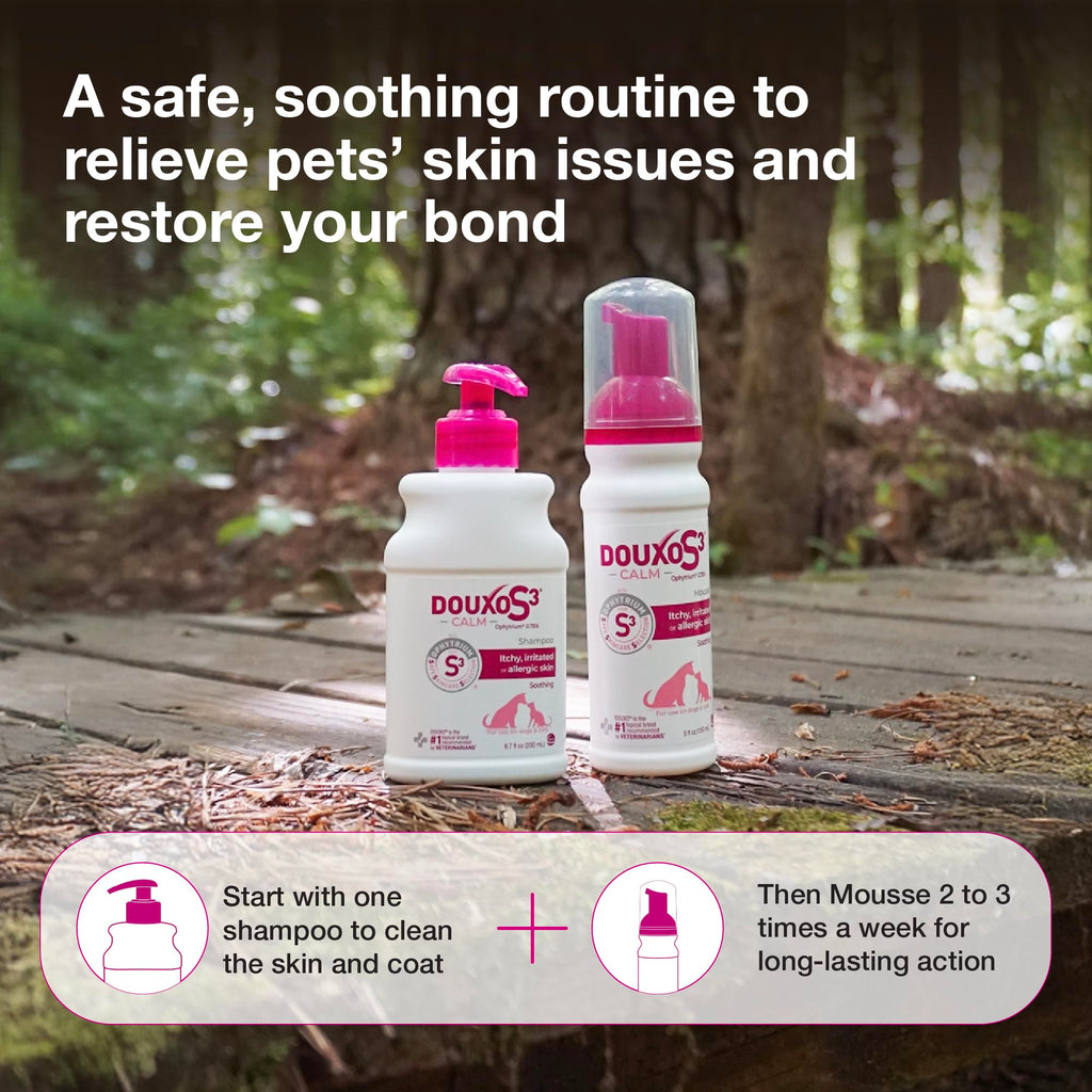 Douxo S3 Calm Itch Soothing Mousse for Dogs & Cats