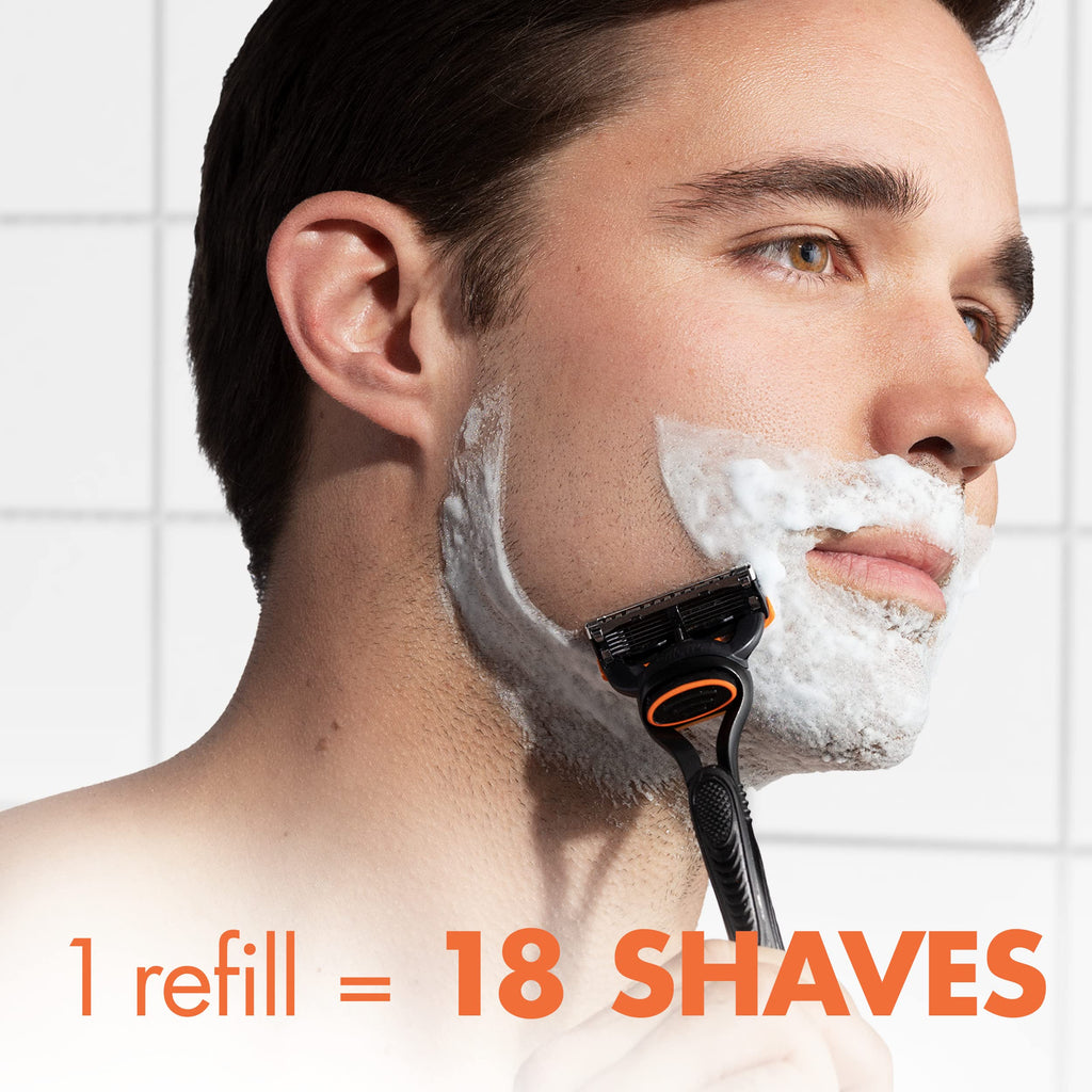 Buy now Gillette Fusion5 Razor Refills for Men, 4 Razor Blade Refills at indiglob india