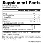 Source Naturals Magnesium Malate, 3750 mg per Serving - 200 Capsules | Support Muscles and Energy Production*