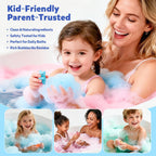 40 Kids Bath Bombs with Ocean & Jungle Animal Toys, Dual-Themed Gift Boxes