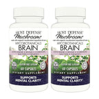 Host Defense MycoBotanicals Brain Support, 60 Capsules | Brain Support, Lion's Mane, Reishi and Cordyceps Mushroom, Herbal Supplement for Mental Clarity, Memory, and Focus Support