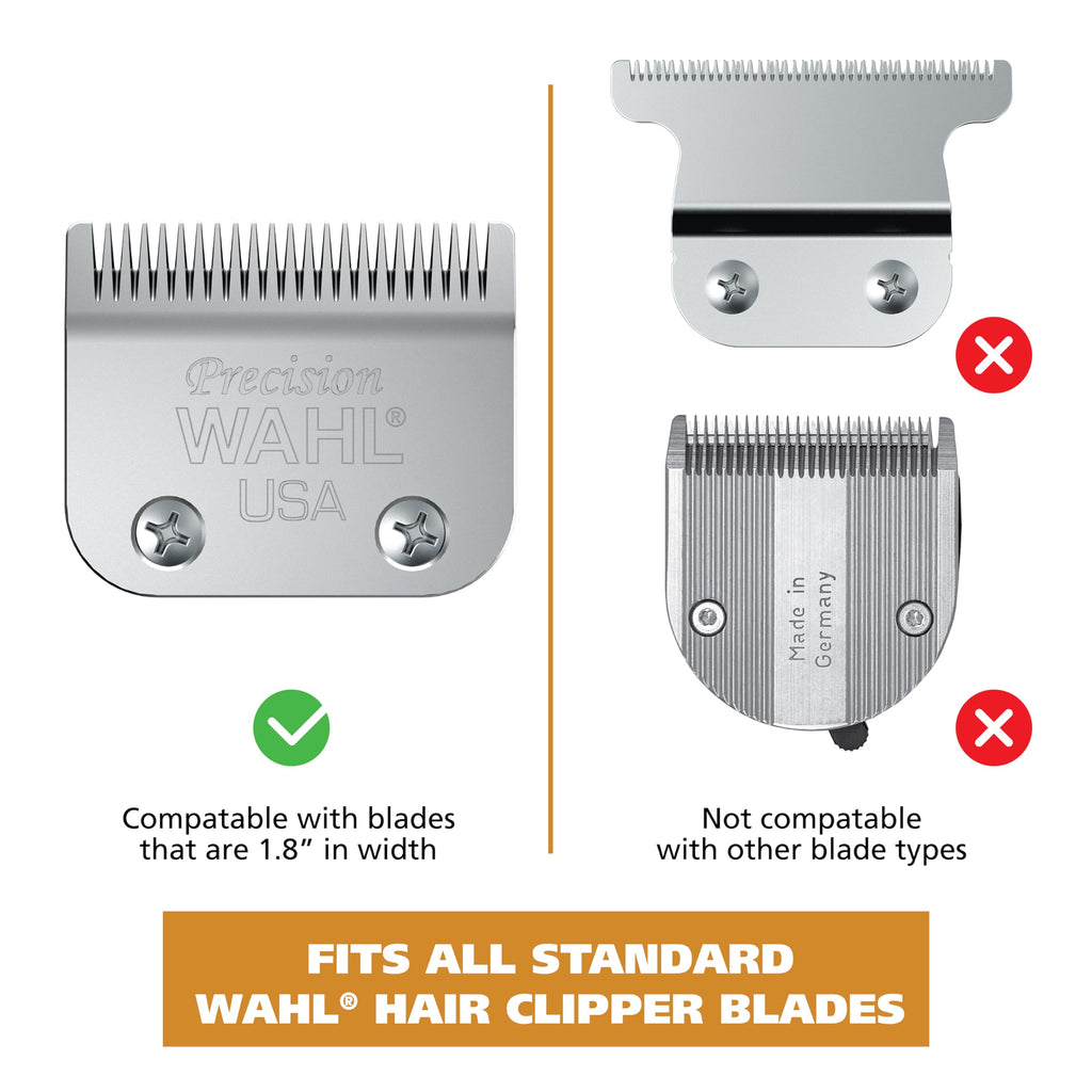 Buy now Wahl Hair Clipper Genuine Secure Fit Attachment Guard Set for Long Hair Styles and Fades, 2 Full Size Hair Clipper Guide Combs for Increased Cutting Performance - Model 3025025 at indiglob india