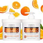 Buy now Advanced Clinicals Vitamin C Cream Visibly Brightening Body Lotion | Vitamin C Moisturizer Skin Care Body Cream For Women & Men Helps Visibly Improve Look Of Dark Spots & Uneven Skin Tone, 2-Pack at indiglob india