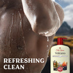 Old Spice Cleansing Body Wash for Men, 24/7 Shower Fresh with Lasting Scent, Exfoliate & Moisture, Gentle on Skin, Vitamin B3, Volcano with Dark Cedar + Amber Scent, 30 oz
