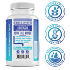 Iron Repair Simply Natural Iron Supplement for Women Men Teens, 90 Capsules | Best absorption, gentle on stomach, Monash Low FODMAP, supports raise Hemoglobin & Ferritin for women, men, teens & pregnancy