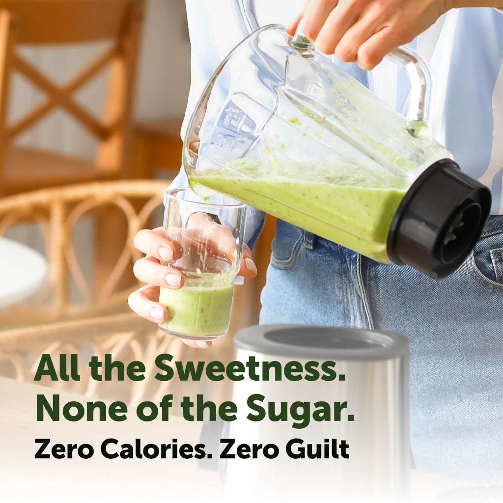 Stevia Sweetener Powder with Allulose, 4 lb (64 oz) | Zero-Calorie Sugar Substitute | Reduced Bitterness | No Erythritol | 453 Servings | Keto & Vegan Friendly | Non-GMO