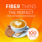 Metamucil Fiber Thins, Daily Fiber Supplement Snack, Psyllium Husk Powder, 5g Fiber per Serving, Supports Digestive Health and Satisfies Hunger, Cinnamon Spice Flavor, pack of 4, 12 Servings each