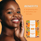 Buy now Papaya Exfoliating Soap, Hydrating Face Moisturizer with Niacinamide, Shea Butter and Aloe Vera, Even Skin Tone Body Cleansing Bar - Sensitive Skin Soap, Vegan, 3.52 oz (2 Bars) at indiglob india