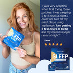 Wellamoon Original Sleep Patches for Adults Extra Strength | Sleep Patch with Melatonin & Valerian | Skin-Friendly & Cruelty-Free | Long-Lasting Night Comfort for Men & Women | Pack of 3 x 28 Patches
