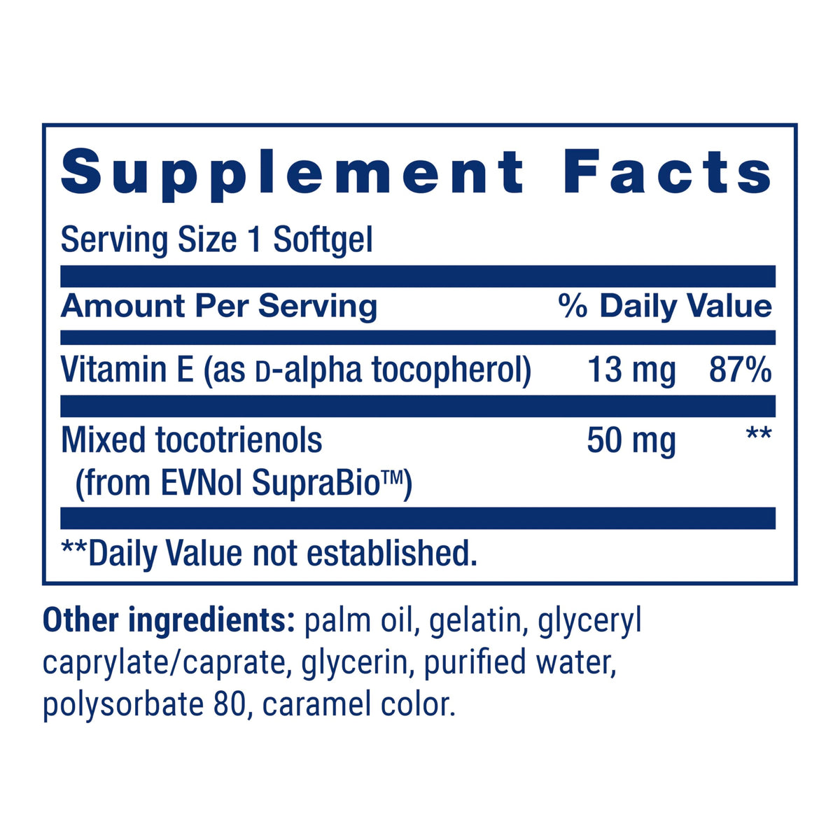 Life Extension Super Absorbable Tocotrienols, Vitamin E, 60 Softgels