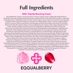 EQQUALBERRY NAD+ Peptide Boosting Cream – NAD+ 5% & 13 Peptides Anti-Aging Korean Skincare Face & Body Cream | Firming & Lifting Pink Neck Cream for Sagging Skin (1.69 fl.oz / 50ml)