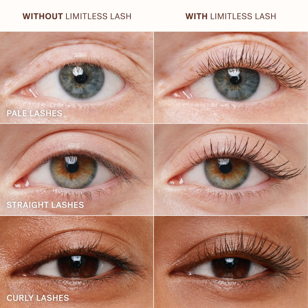 ILIA - Limitless Lash Mascara (After Midnight | Soft black) | Lengthen, Lift, Separate | 12-HR Wear | Smudge-Resistant | Conditioning | Safe for Sensitive Eyes, Clean, Cruelty-Free