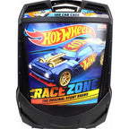 Buy now Hot Wheels 100-Car Storage Case – Large Capacity Organizer for 1:64 Die-Cast Vehicles with Handle and Latch, Durable Portable Carrying Case for Kids, Travel, and Toy Car Collectors at indiglob india