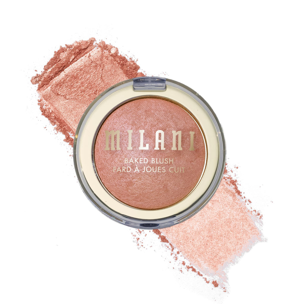 Buy now Milani Baked Blush, Powder Blush for Cheeks, Cruelty Free Makeup - Shape, Contour & Highlight Face for a Shimmery or Matte Finish -Corallina at indiglob india