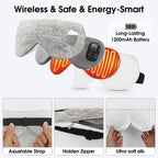 Heated Eye Mask, Cordless Rechargeable Eye Compress