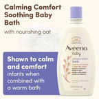 Buy now Aveeno Baby Nighttime Calming Comfort Bath, Body & Hair Wash with Relaxing Lavender & Vanilla Scents & Natural Oat Extract, Tear-Free Formula, Paraben-, Phthalate- & Soap-Free, 18 Fl. Oz at indiglob india