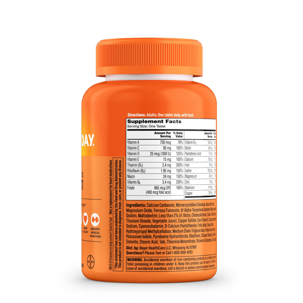 One A Day Multivitamin for Women- Daily Vitamins for Woman with Biotin, Calcium, Folic Acid, Iron & Zinc, Complete Women’s Vitamins, 200 Ct (Packaging May Vary)
