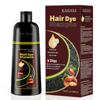 KAISASA Black Hair Dye Shampoo 3 in 1,Hair Color Shampoo for Women and Men | Hair Dye Shampoo Covers Gray Hair