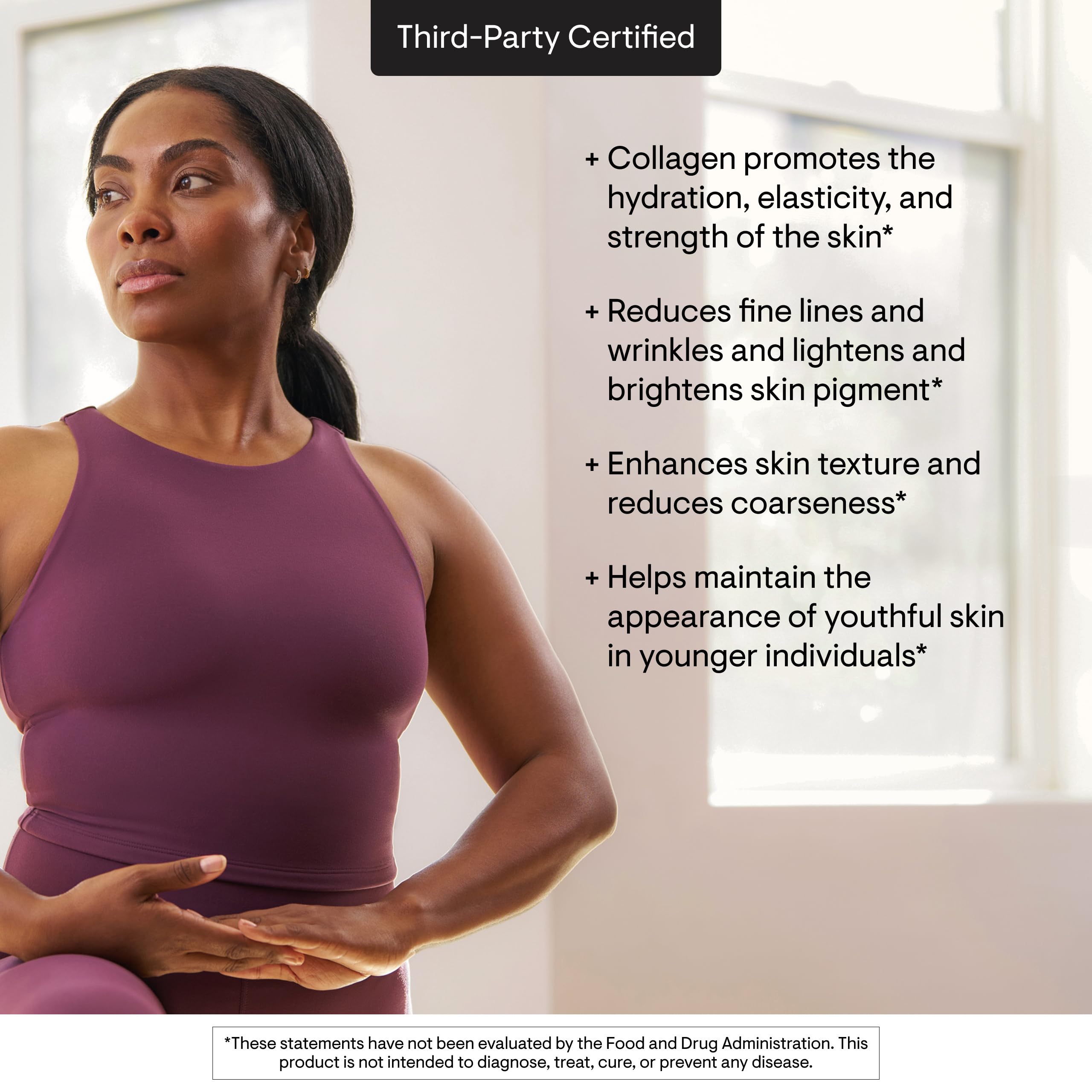 THORNE Collagen Plus, Collagen Peptides with NR & Ceramides, 30 Servings | Supports Skin Hydration, Elasticity & Texture, Reduces Fine Lines & Wrinkles*, Polyphenol Blend, NSF Contents Certified
