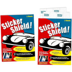 Buy now STICKER SHIELD - Windshield Sticker Applicator for Easy Application, Removal and Re-Application from Car to Car - 4 inch x 6 inch Sheets (2 Packs (4 Sheets Total)) at indiglob india