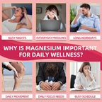 600mg Magnesium Glycinate Gummies, 120 Count | Magnesium Glycinate & Citrate Blend with Ashwagandha & Zinc, Sugar Free Vegan Cherry Gummies, 60-Day Supply