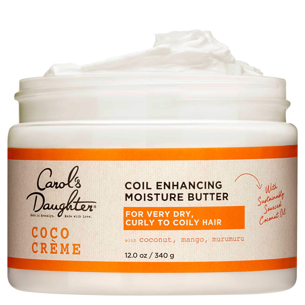 Buy now Carol's Daughter Coco Creme Coil Enhancing Moisture Butter, with Coconut Oil and Mango Butter, for Very Dry Curly Hair, Paraben and Silicone Free, 12 oz at indiglob india