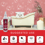 Warren London Cat Detangler Spray, Unscented Leave-in Conditioner, 8 oz