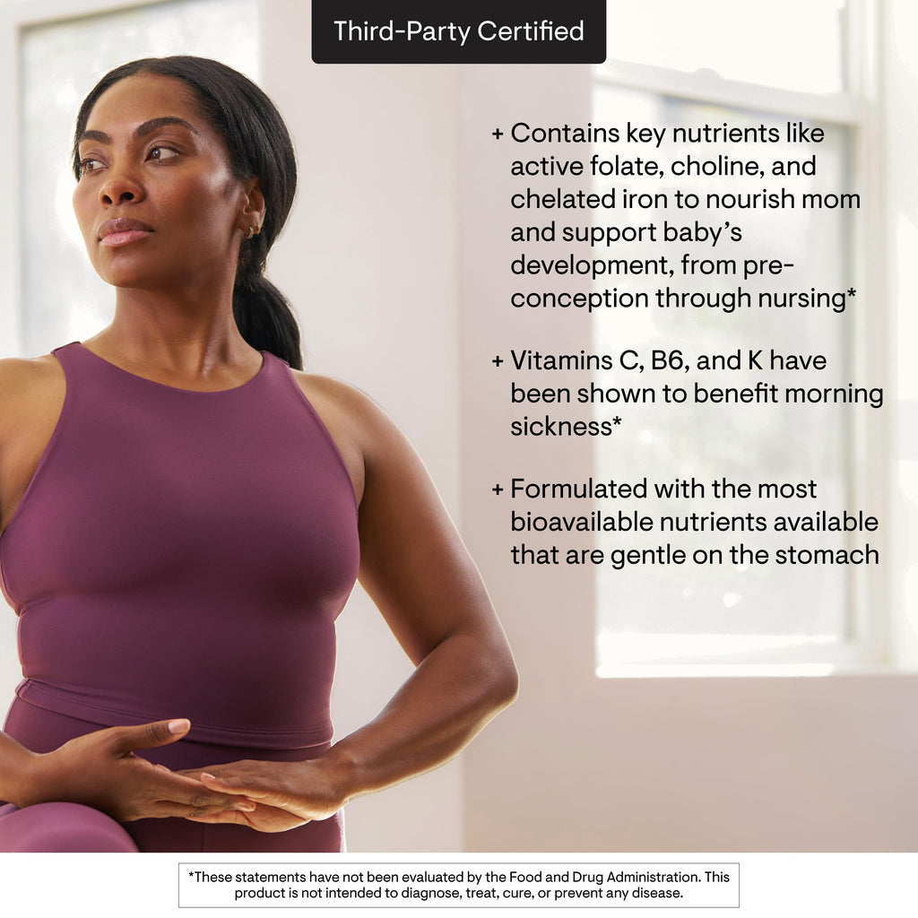 THORNE - Comprehensive Prenatal Bundle: Women's Basic Prenatal Multi & DHA - Baby’s Brain, Health Support - 30 Servings