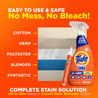 Buy now MADE BY NEHEMIAH Tide Rescue Laundry Stain Remover Spray with Oxi + Travel Size Tide To Go Pen, Spot Remover for Clothes, Fabric, Upholstery, Carpet, Grease & More Tough Stains- 22 Fl Oz + 1 Stain Pen at indiglob india