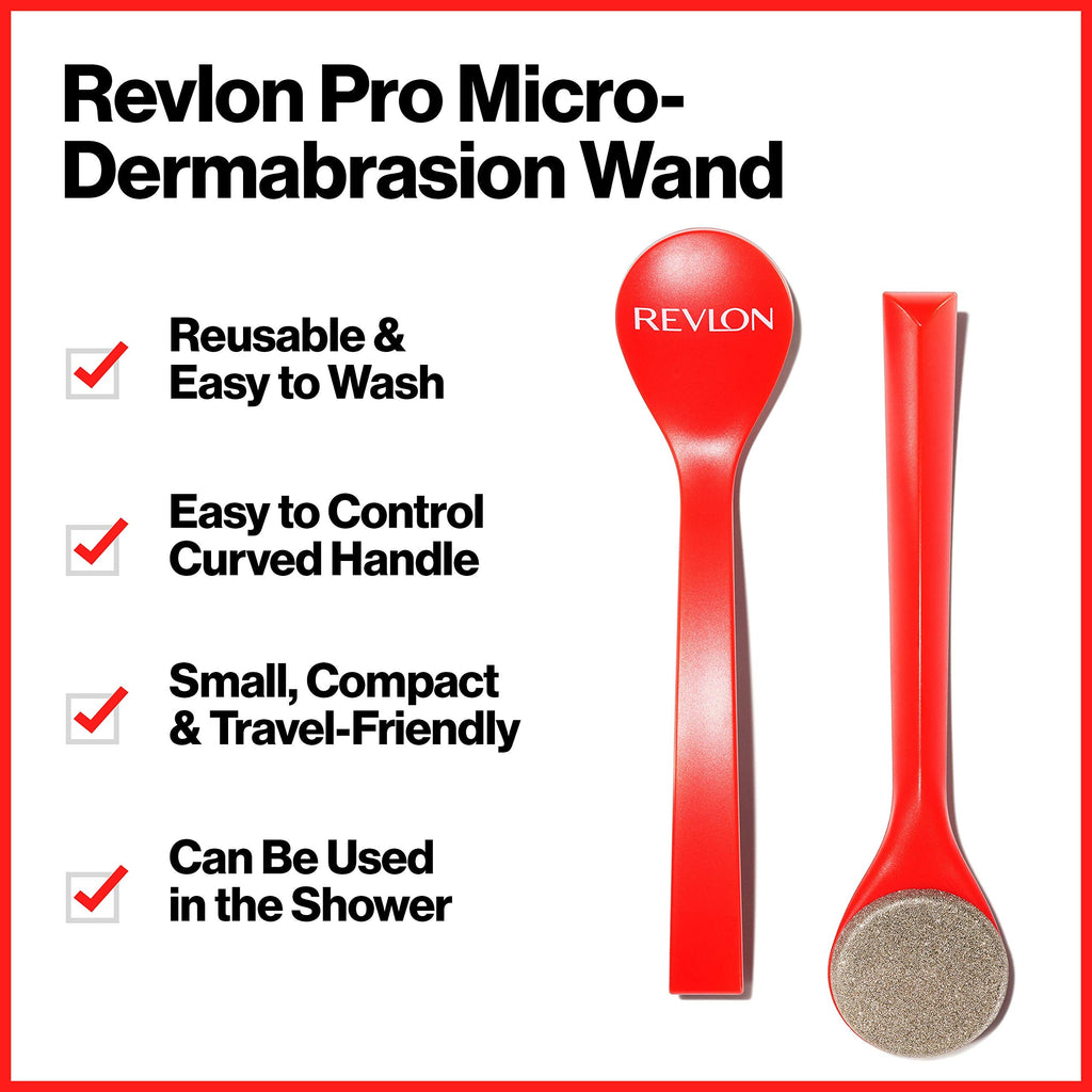 Buy now Revlon Microdermabrasion Wand, Gently Exfoliate Skin with Real Diamond Grit, 1 Count at indiglob india