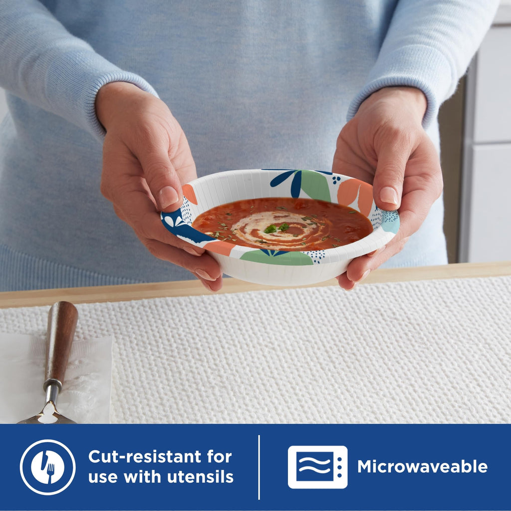 Dixie Disposable Paper Bowls 10oz, 35 CT