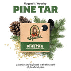 Buy now Dr. Squatch Natural Men’s Bar Soap - Cold Process Body Soap Bar with Natural Oils - Gifts for Men - Pine Tar (5 oz, 3-Pack) at indiglob india