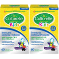Culturelle Kids Daily Immune Defense Probiotic Chewables, Ages 3+, 30 Count | From the #1 Pediatrician-Recommended Brand±, Digestive Gut Health, 4-in-1 Immune Support*, Zinc, Vitamins C & D, Elderberry