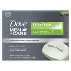 Buy now Dove Men+Care Bar 3 in 1 Cleanser for Body, Face, and Shaving Extra Fresh 14 Bars to Clean and Hydrate Skin Body and Facial Cleanser Mandarin Citrus, Patchouli, and Rosemary scent 3.75 oz at indiglob india