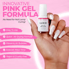 Brush On Nail Glue for Press On Nails, Quick Dry Ultra Strong - 7ml | Quick Dry, Ultra Strong