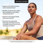 THORNE - Copper Bisglycinate - Optimally Absorbed, Mineral Chelate Copper Supplement - Supports Bone, Blood Vessel, Heart, Nerve & Skin Health* - Third-Party Certified - Gluten-Free - 60 Capsules