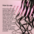 Ouidad Advanced Climate Control Featherlight Curls Styling Cream, Soft Hold | Frizz-Free Hair with Anti-Frizz Nano Technology, Flexible Curl Cream for Curly Hair, Locks Out Humidity, For All Curl Types