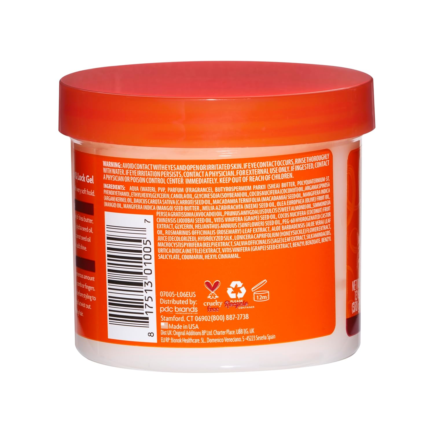 Buy now Cantu Shea Butter For Natural Hair Moisturizing Twist & Lock Gel, 13 Ounce (Pack of 1) (07005-12/3EU) at indiglob india