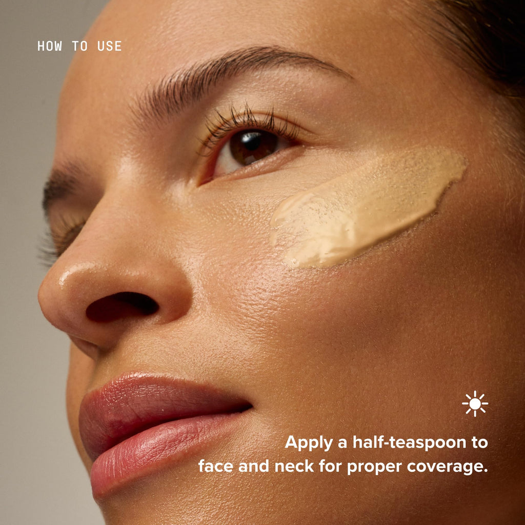 DRMTLGY Universal Tinted Moisturizer SPF 46, Dewy Tinted Sunscreen